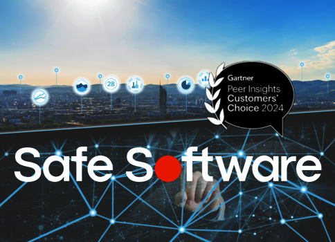 Safe Software in Gartner® Peer Insights™-Studie „Voice of the Customer“ für Datenintegrations-Tools ausgezeichnet