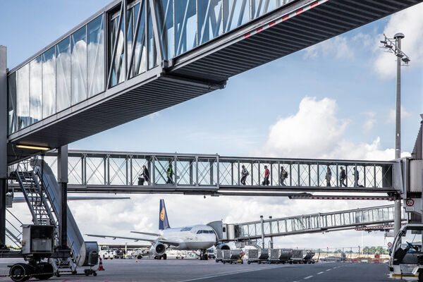 Eine Drehscheibe für Flüge und Daten am Hannover Airport